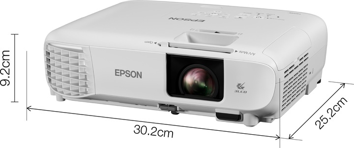 Actual product image Epson EH-TW740 (Full HD, 3300 lm, 1.21 - 1.63:1)