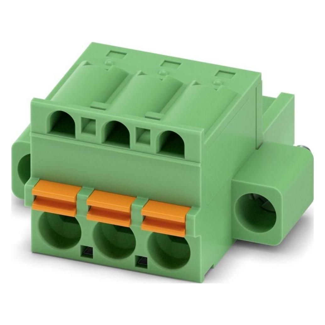Phoenix Contact PHOE Leiterplattensteckverbinder, Elektronikkabel + Stecker, Grün