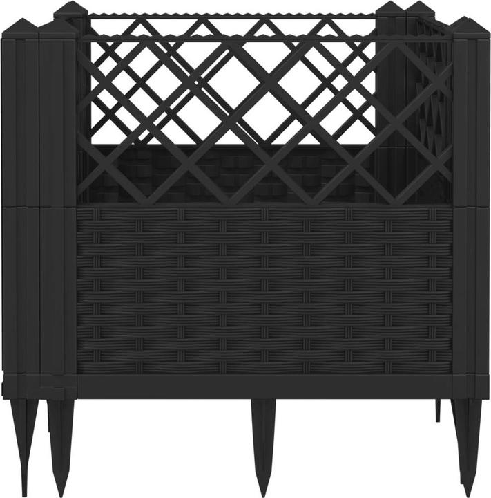 Produktbild vidaXL Pflanzkasten (43.50 x 43.50 x 43.50 cm)