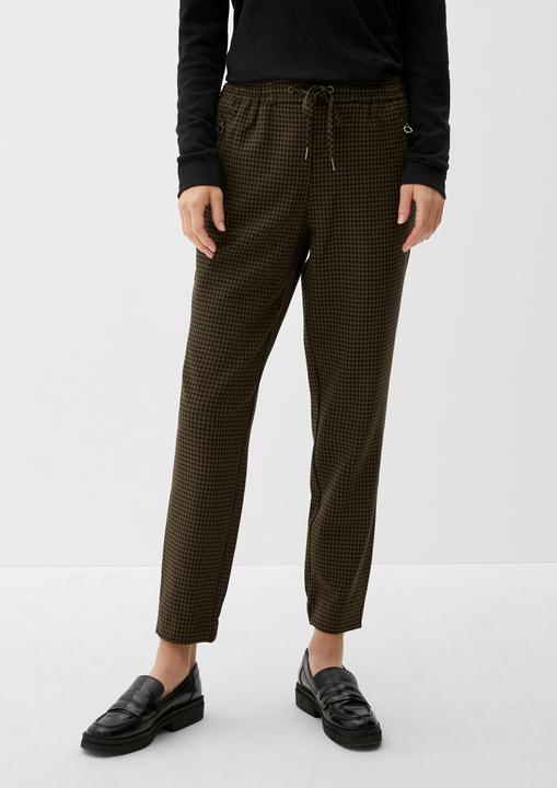 Immagine prodotto s.Oliver Hose Jogg Pants mit Karomuster (42)