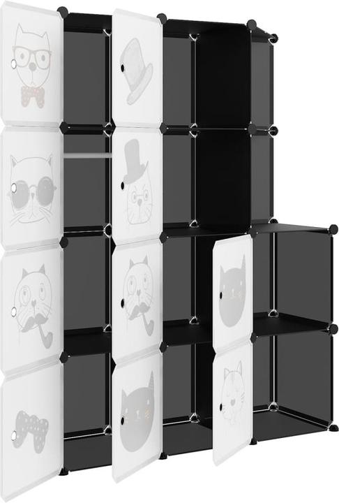 Produktbild vidaXL Kinderschrank (46.50 x 110 x 144 cm)