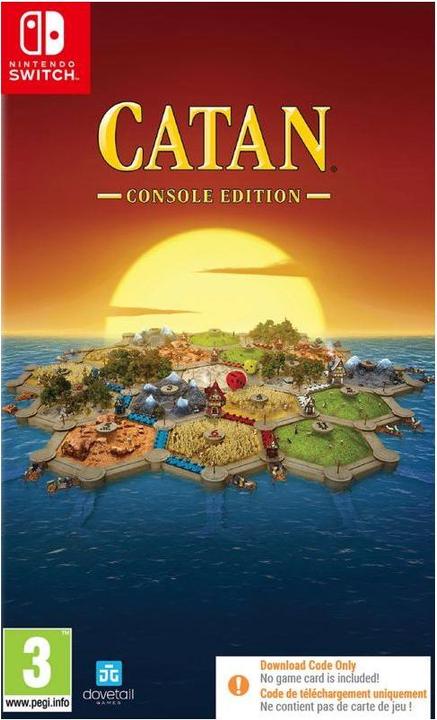 CATAN - Edizione per console (Codice in scatola) (Switch, Switch Lite, Switch OLED)
