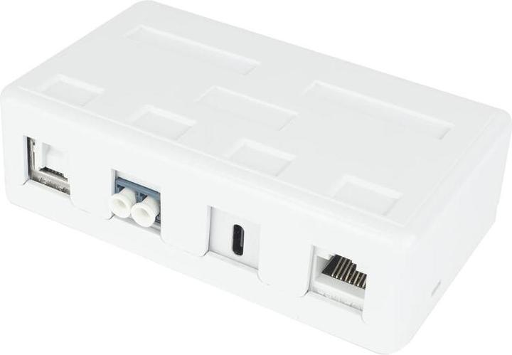 Produktbild ACT Unloaded surface keystone mount box for 4 keystone jacks (Keystone Modulhalter)