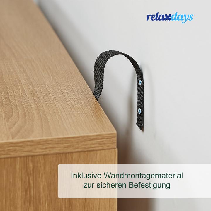 Produktbild Relaxdays Kommode (80 x 40 x 80 cm)