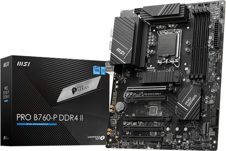 MSI PRO B760-P DDR4 II (LGA 1700, Intel B760, ATX)