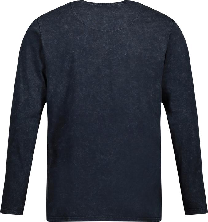 Immagine prodotto JP1880 Maglia serafino in jersey fiammato con maniche lunghe e abbottonatura (XL)