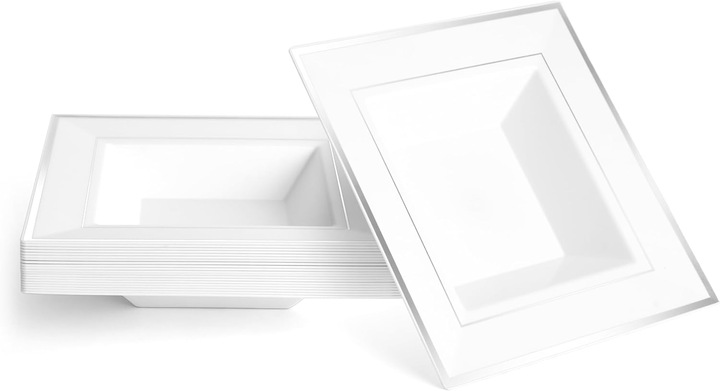 Immagine prodotto Matana 40x Piatti fondi quadrati (40 x)