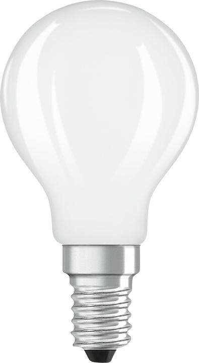 Produktbild Osram LED Leuchtmittel LED Retrofit CLASSIC P 1W 827 Frosted E27 Warm weiss 4099854466564 (E14, 136 lm, 1 x)