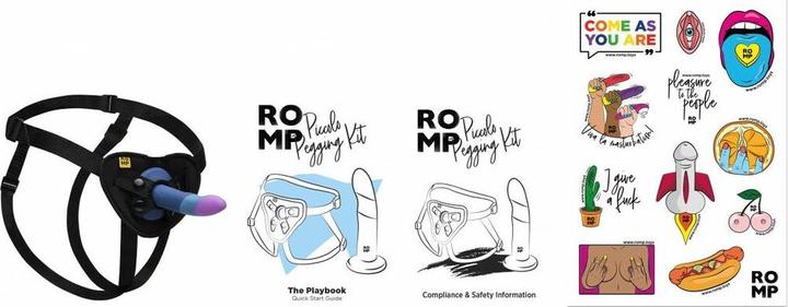 Produktbild Romp Piccolo Strap-On Kit mit Dildo