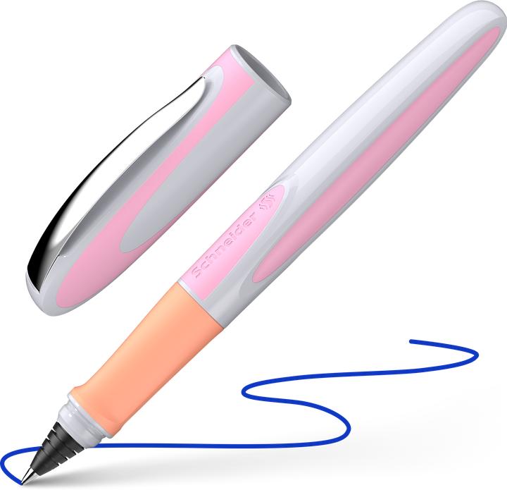 Actual product image Schneider Ray rollerball pen, M, royal blue, erasable, flora (Flora, 1x)