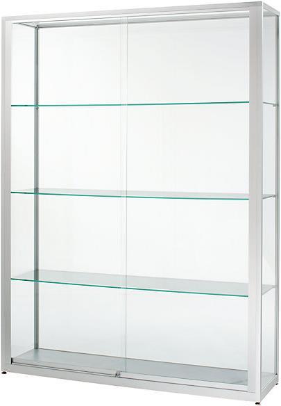 Produktbild kaiserkraft Standvitrine (150 x 40 x 200 cm)