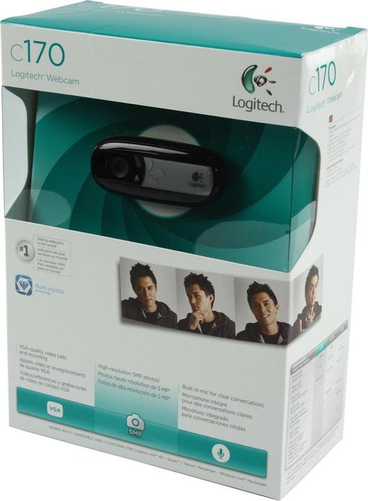 Produktbild Logitech Webcam C170 (0.80 Mpx)