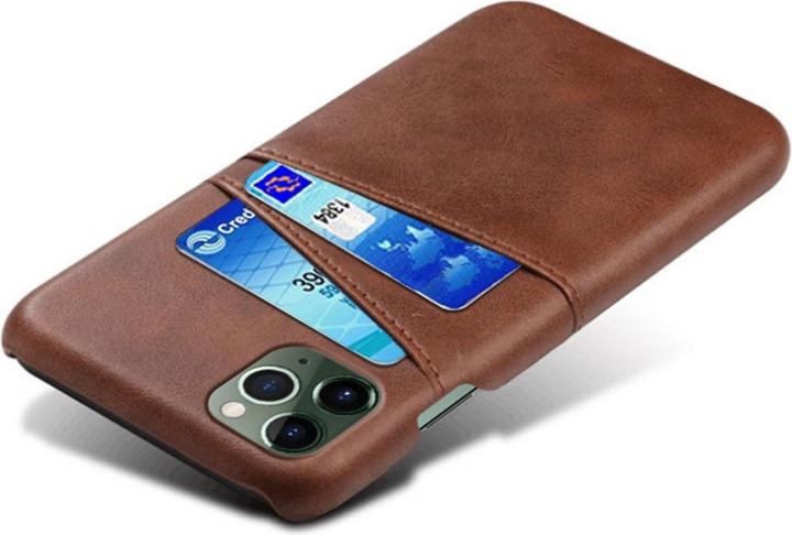 Screenguard Apple iPhone 14 Pro CardCaddy Leder Backcase mit Kartenfächern (Apple iPhone 14 Pro)