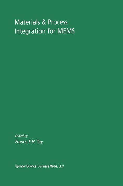 Actual product image Materials & Process Integration for MEMS (English, Francis E. H. Tay, 2010)