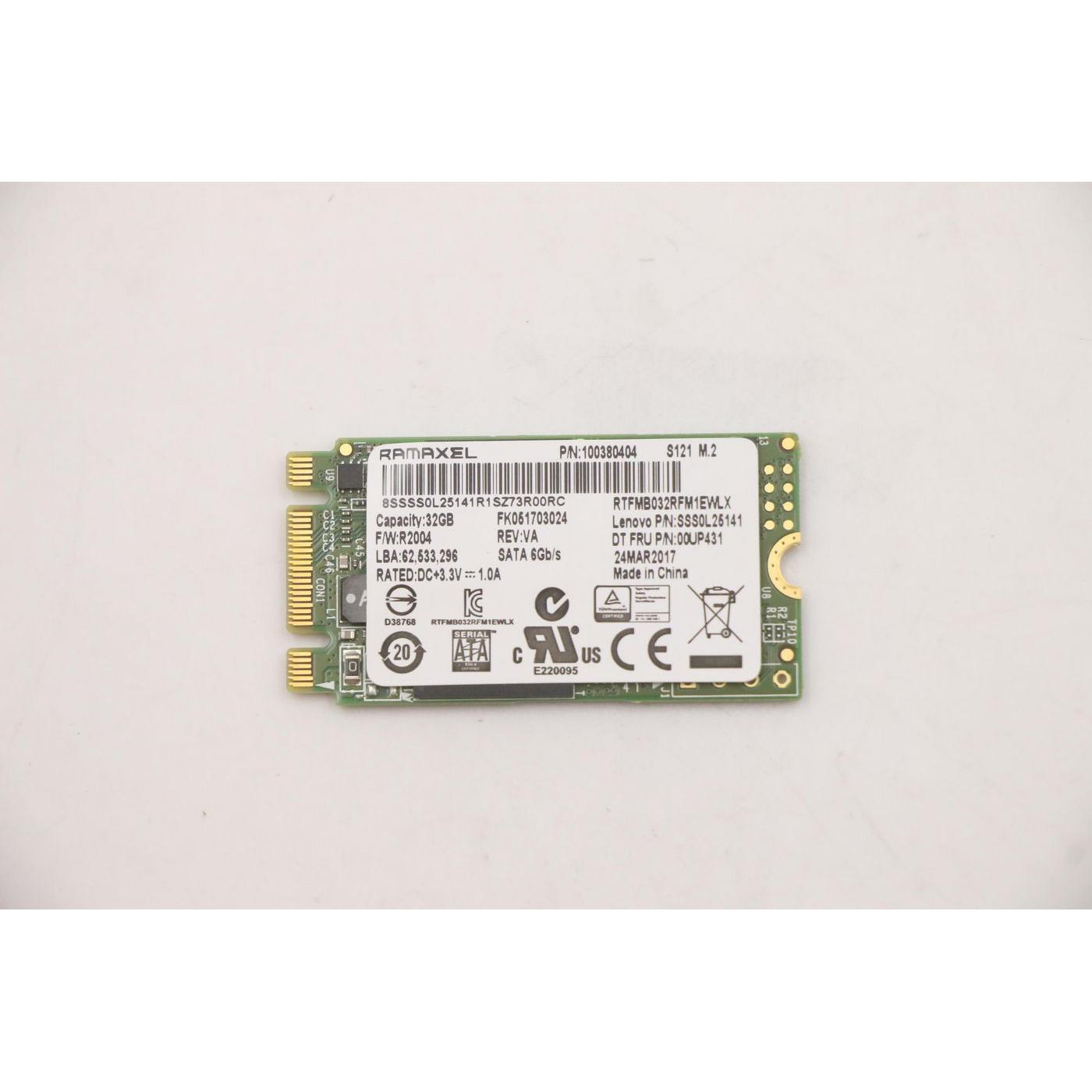 Lenovo 32G M.2 2242 SATA6G RAMAX STD, Festplatte