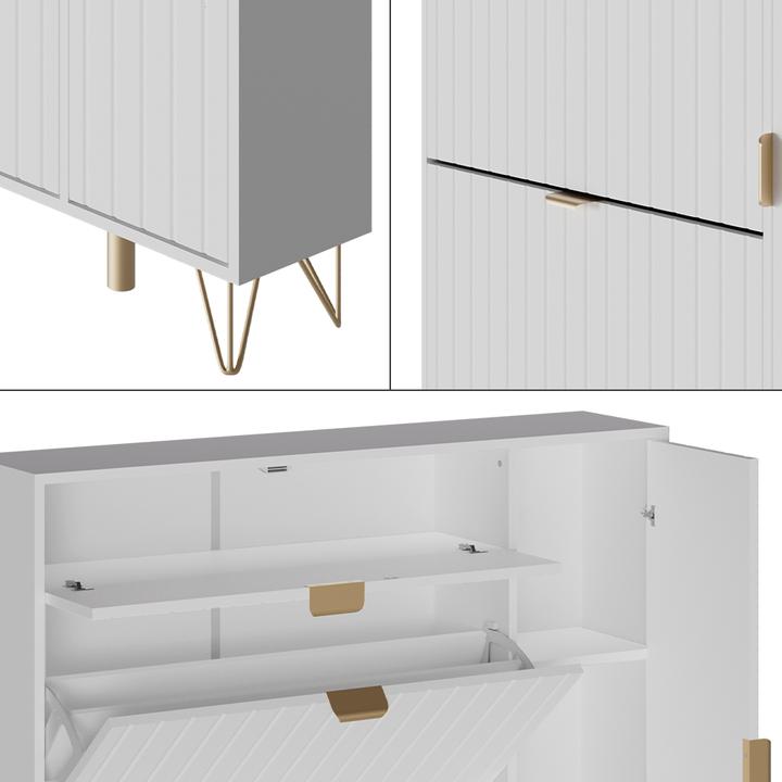 Produktbild Vicco Helge (108 x 23.50 x 107.50 cm)