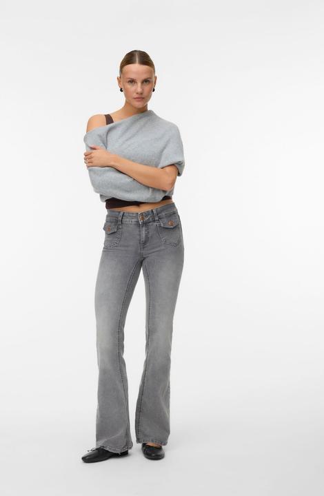 Actual product image Vero Moda VMJEAN Niedrige Taille Ausgestellt Jeans Ausgestellt (30)