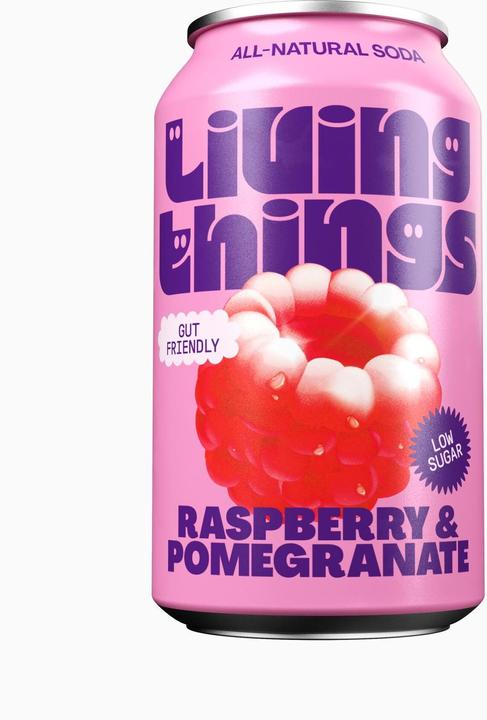 Immagine prodotto Living Things Lampone e melograno (12 x 33 cl)