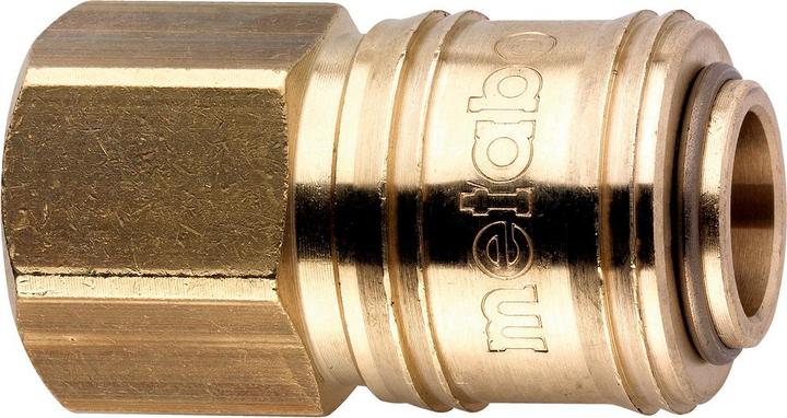 Actual product image Metabo Quick connection coupling Euro 1/4" IG