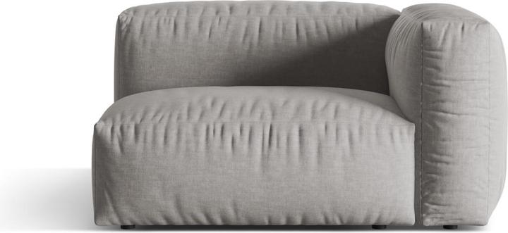 Image du produit Micadoni Chauffeuse Droit, "Martina", 1 Place, 121x106x75 Fabriqué en Europe (Canapé modulaire, 1 place)