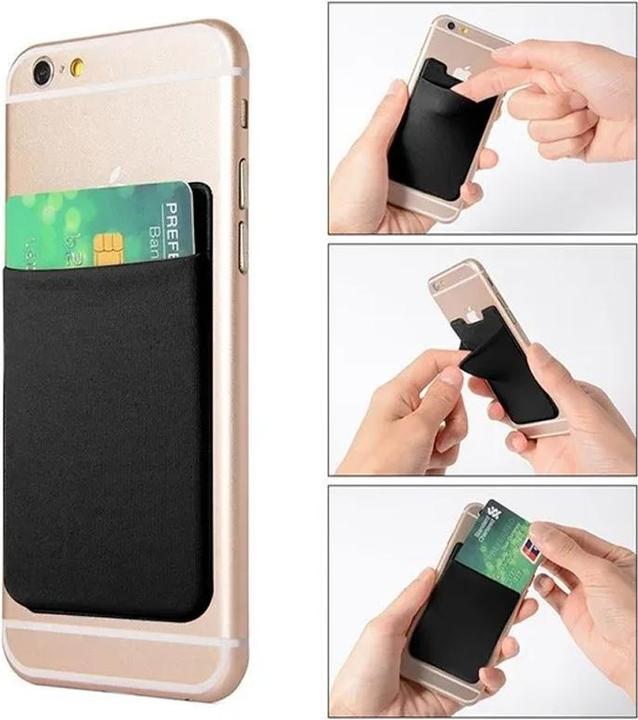 Immagine prodotto Out of the blue Porta carte di credito per smartphone autoadesivo nero
