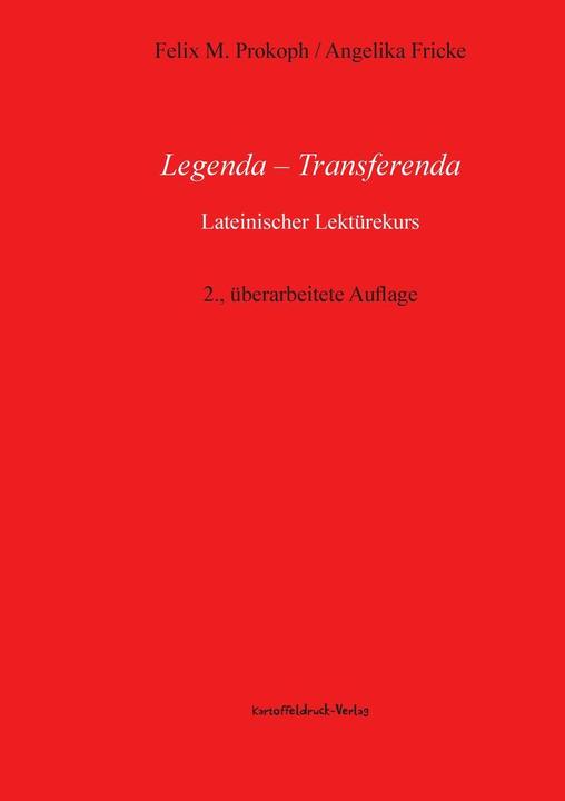 Produktbild Legenda - Transferenda (Deutsch, 2013)