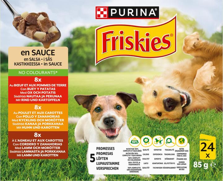 Produktbild Friskies In Sauce (Adult, 24 Stk., 2040 g)