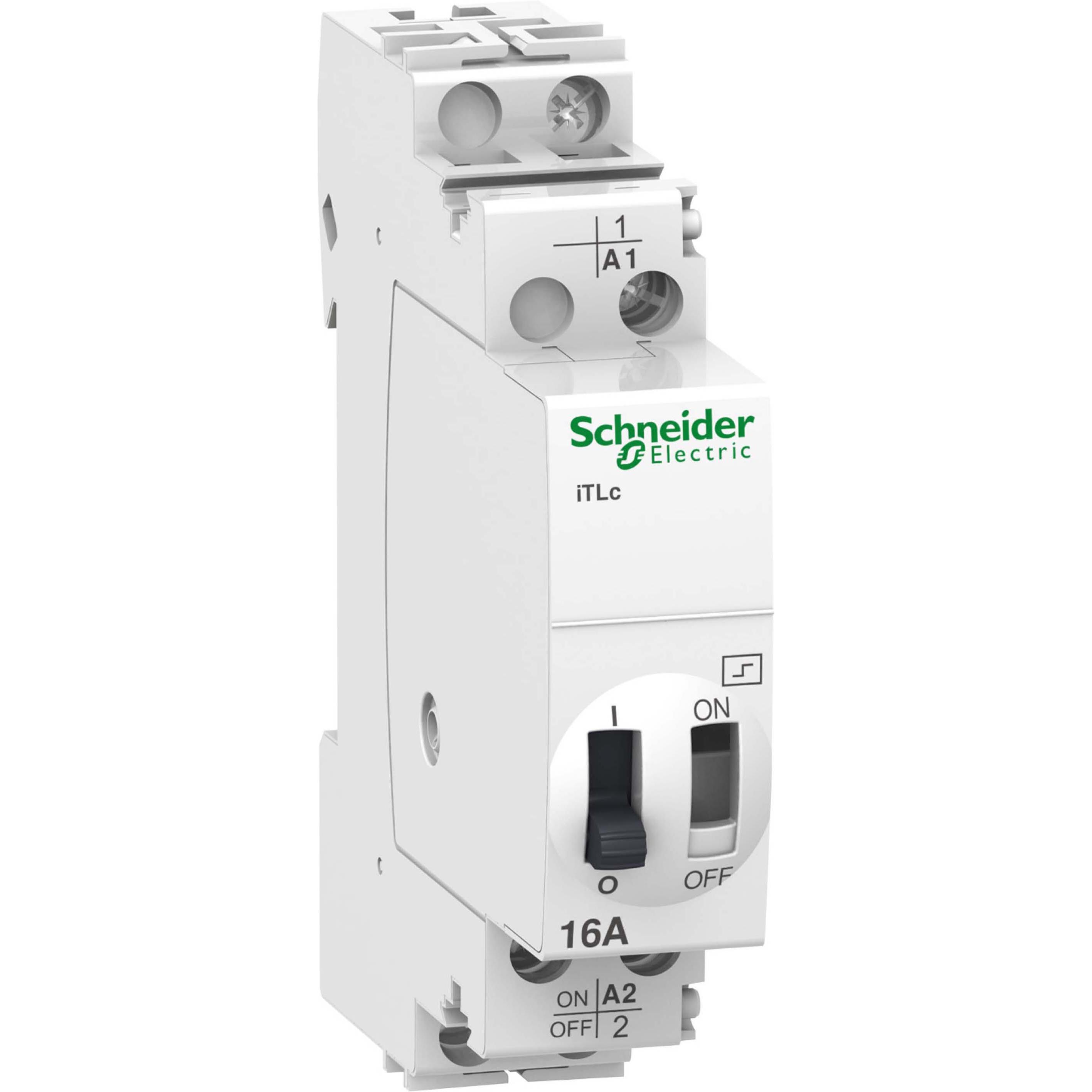 Schneider Electric SE A9C33111 Fernschalter ITLc 16A 1S 24VAC mit Zea, Elektronikzubehör + Gehäuse