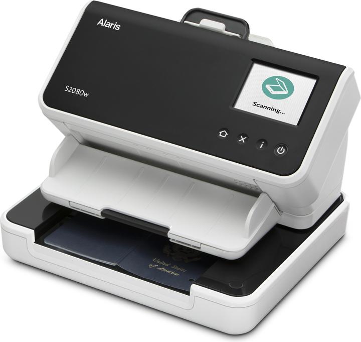 Actual product image Kodak Alaris flatbed for passports