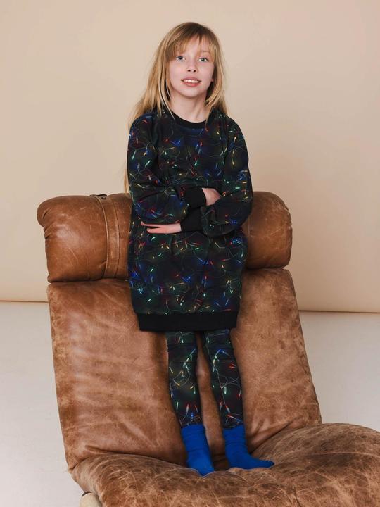 Produktbild Snurk Pulloverkleid Weihnachtslichter (92)