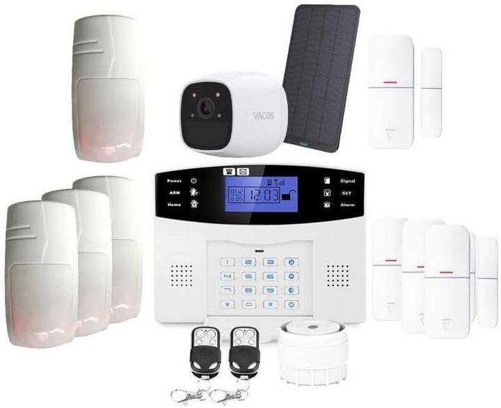 Produktbild LifeBox Drahtloses GSM-Hausalarm mit Kamera, Tierimmunität, 99 Zonen, 110 dB Sirene