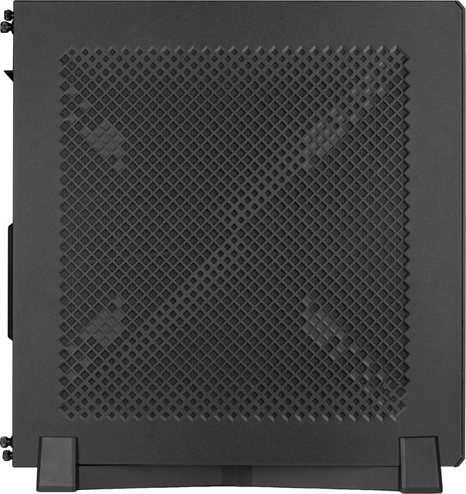 Productafbeelding Silverstone SST-ML12B Milo Slim HTPC Slank & compact Mini-ITX Computerbehuizing (Mini-ITX)