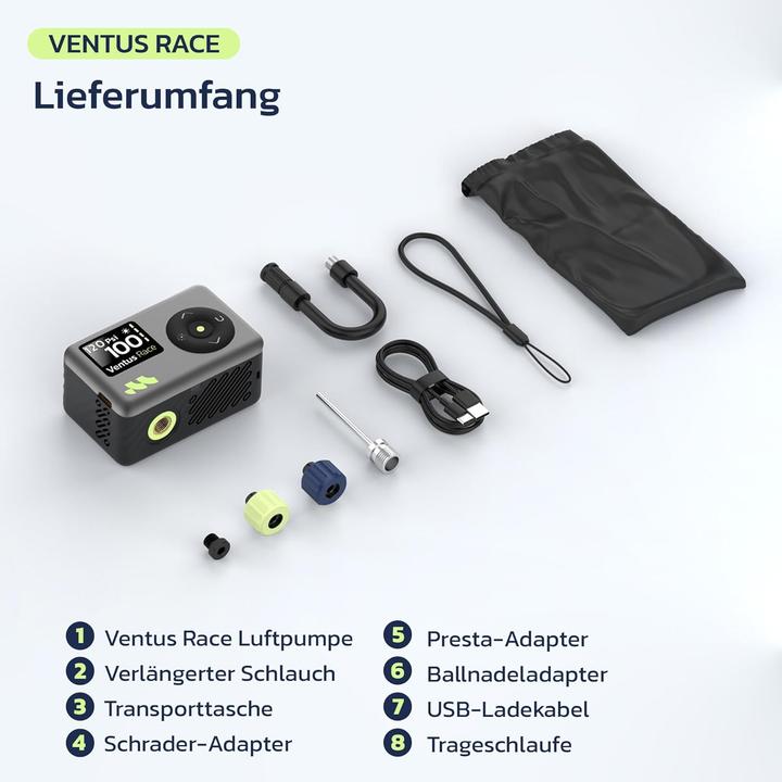 Produktbild Woowind Ventus Race Luftpumpe