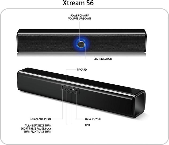 Produktbild Adesso 10w 2 Bluetooth/Wired Dual Mode (10 W, 2.0 Kanal)