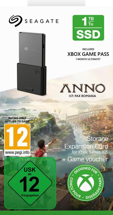 Immagine prodotto Seagate Xbox Expansion Card + Anno 117 (1 TB)