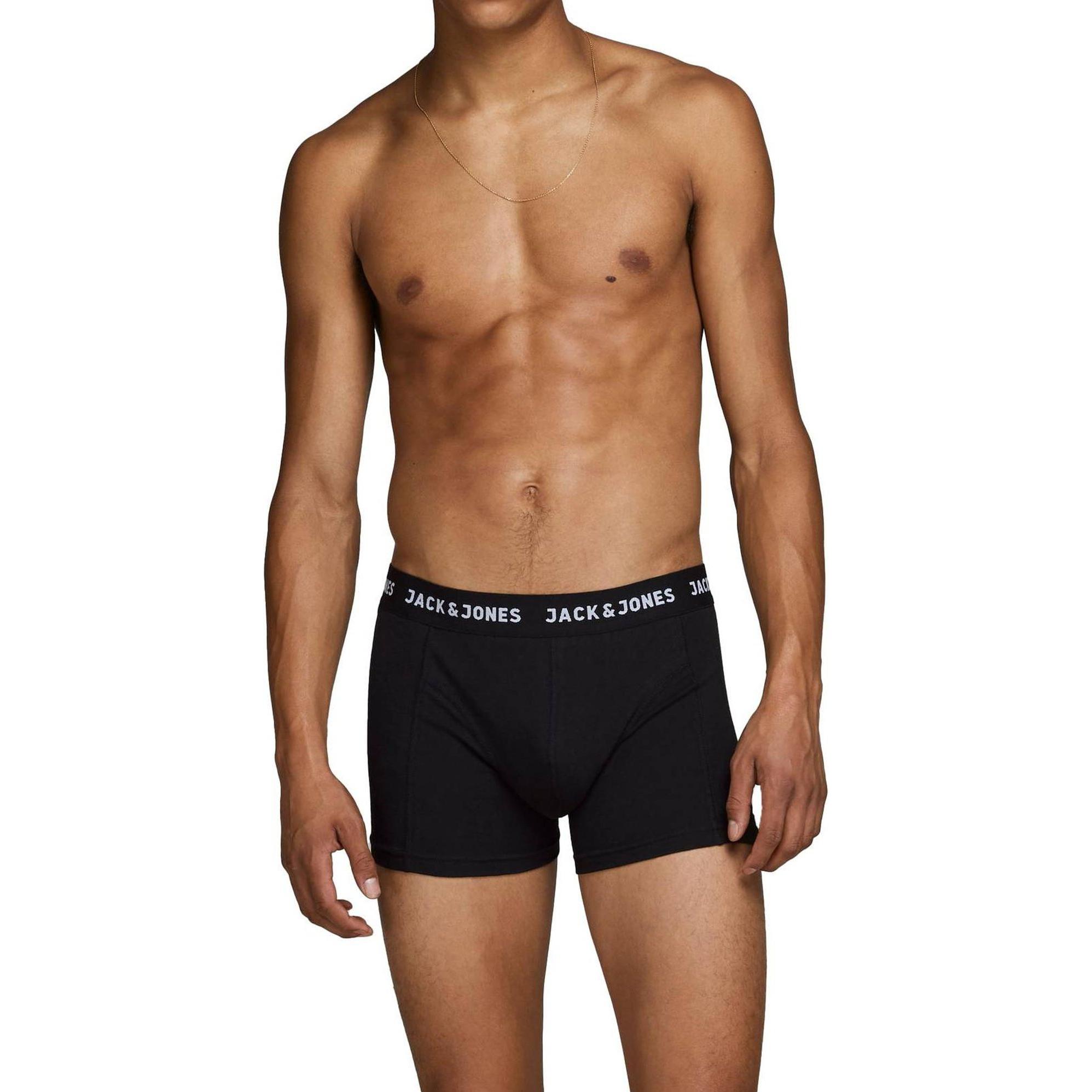 Thumbnail - Jack & Jones, Herren, Unterhosen, 7er-Pack Boxershorts, Schwarz, (L, 7er Pack)