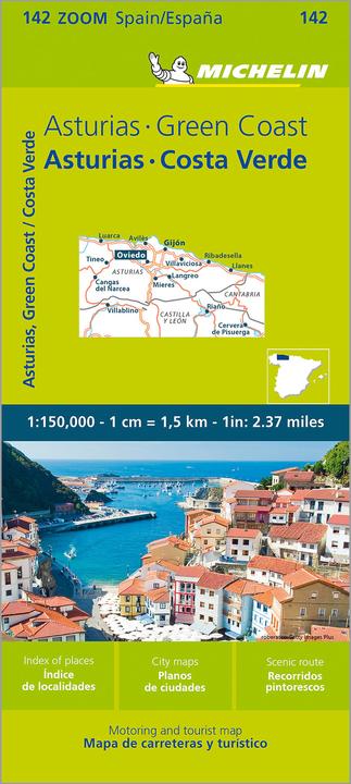 Actual product image Michelin Asturias, Costa Verde
