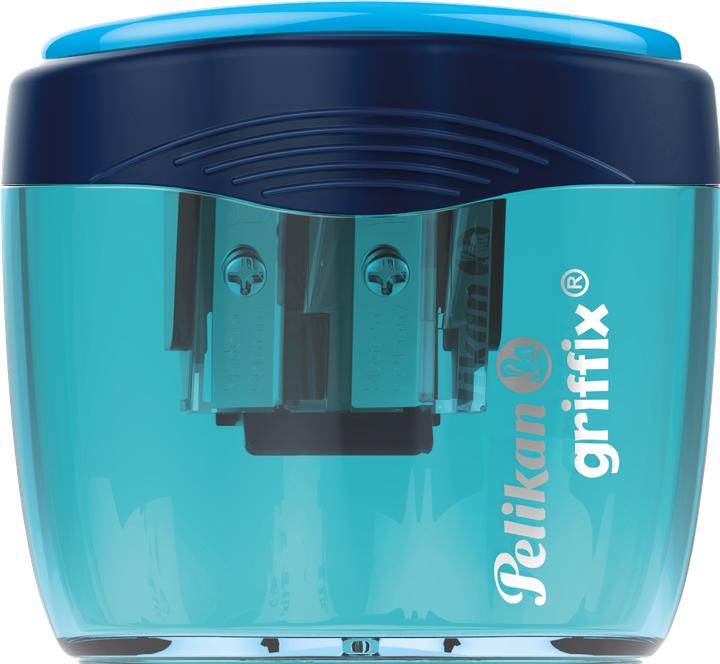 Productafbeelding Pelikan Puntenslijper dubbele box slijper griffix blauw 8 stuks.