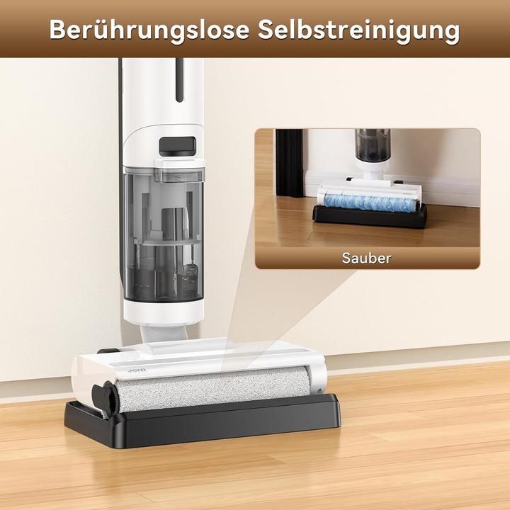 Produktbild Jonr ED12 Lite Nass Trockensauger,Saug und Wisch Staubsauger,1 mm Randreinigung,Anti-Verwicklungs