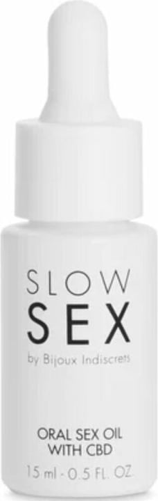 Bijoux Indiscrets Bijoux - Slow Sex Orale Seksolie Met Cbd 15 ml (15 ml)