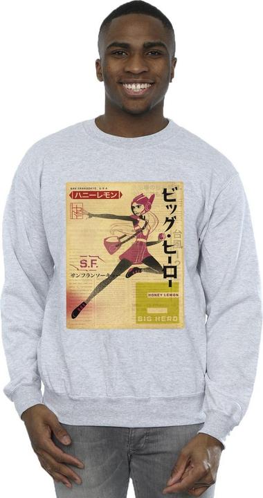 Produktbild Disney Big Hero 6 Baymax Honey Lemon Newspaper Sweatshirt (M)