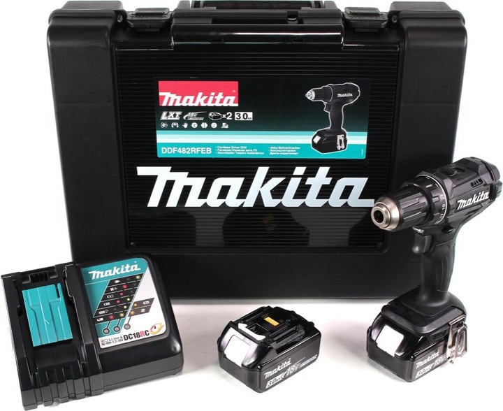 Immagine prodotto Makita DDF482RFEB Trapano avvitatore a batteria (Batteria ricaricabile)