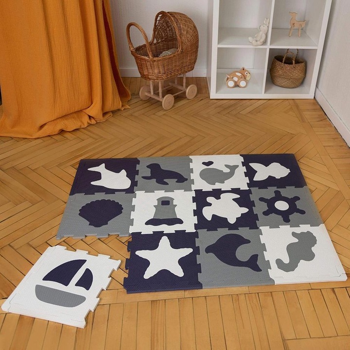Actual product image Hakuna Matte Marine world (120 x 90 cm)