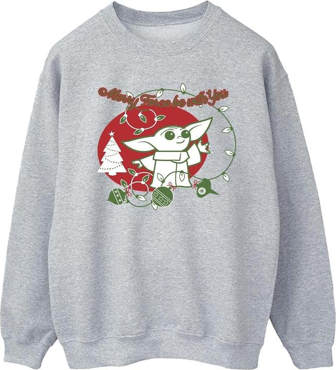 Immagine prodotto Star Wars Baby Yoda Force Be With You Felpa Uomo (M)