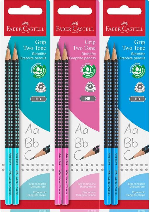 Actual product image Faber-Castell Grip (0.70 mm, B, 2 x)