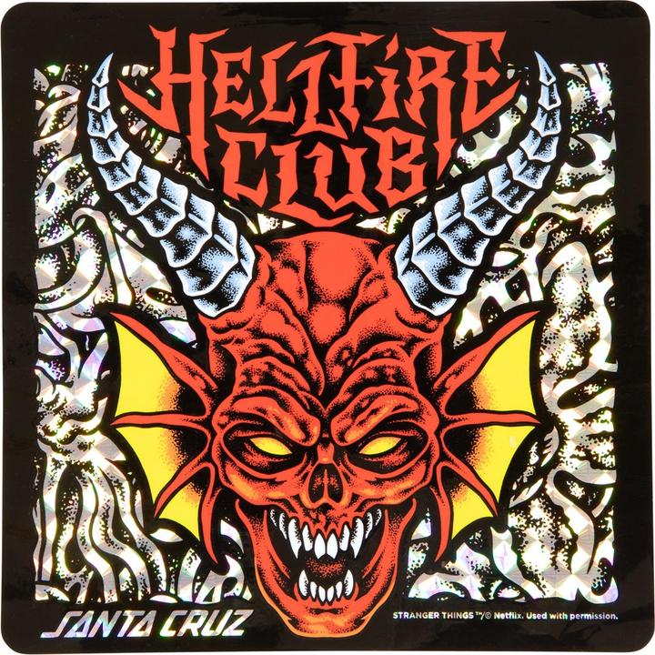 Produktbild Santa Cruz Stranger Things Hellfire Club (8.25")
