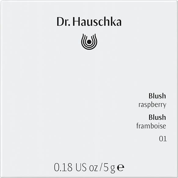 Nährwerte und Zutaten Dr. Hauschka Blush 01 raspberry 5 g (01 Raspberry)