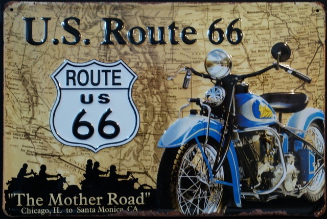 Immagine prodotto Puag U.S. Route 66 (30 x 20 cm)