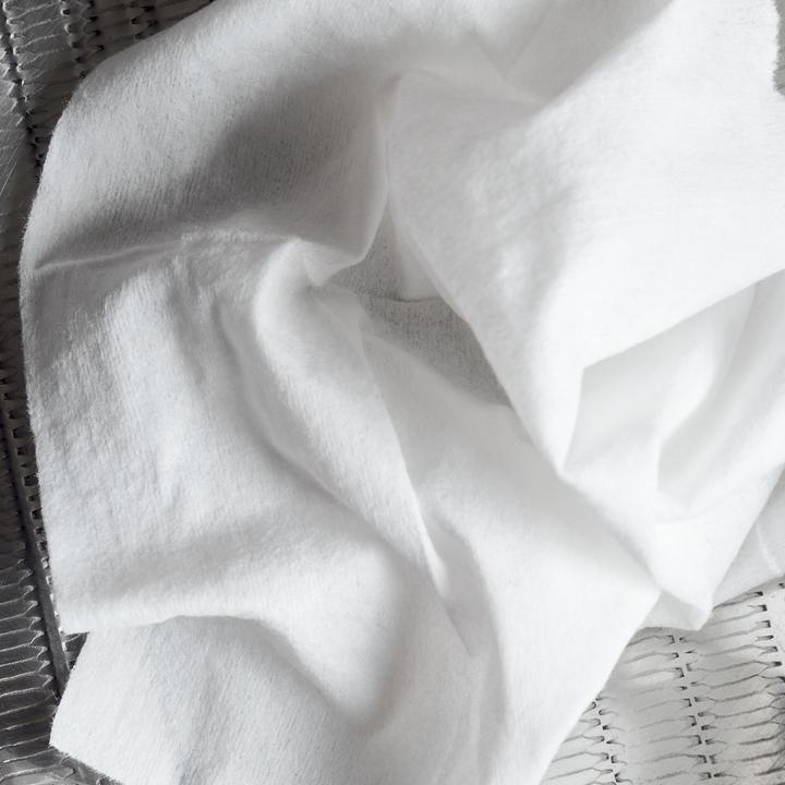 Actual product image Meraki Makeup remover wipes, Aloe vera, warmes Grau/Weiss (Facial cleansing wipes)