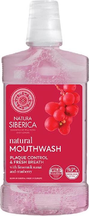 Image du produit Natura Siberica Bain de bouche naturel pour le contrôle de la plaque dentaire et une haleine (520 ml, Bains de bouche)
